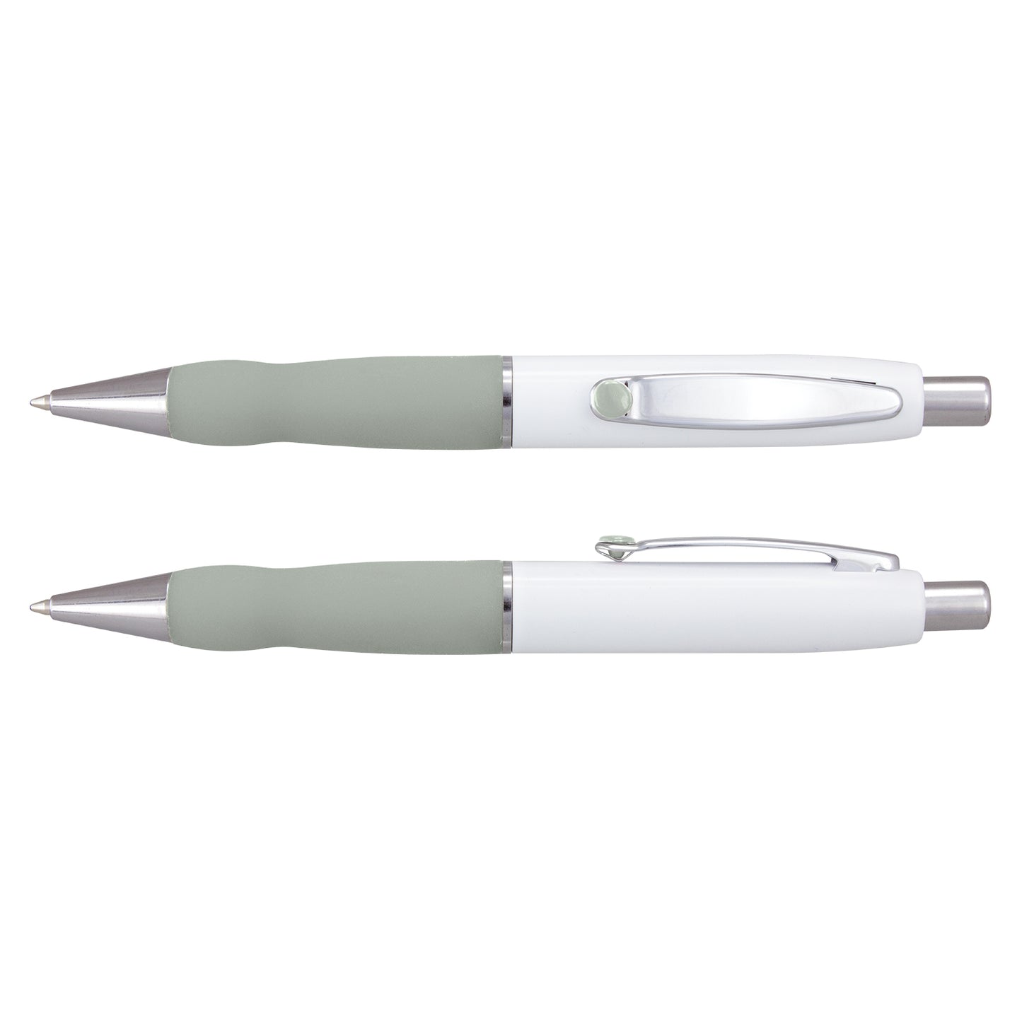 Turbo White Barrel Pen