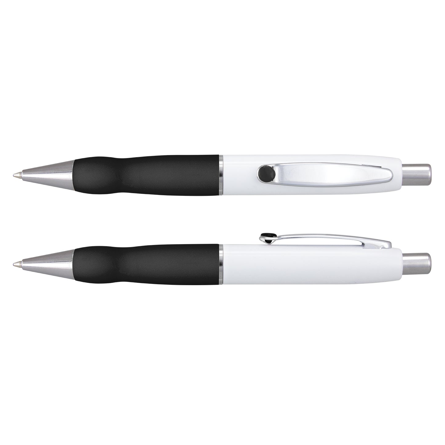 Turbo White Barrel Pen