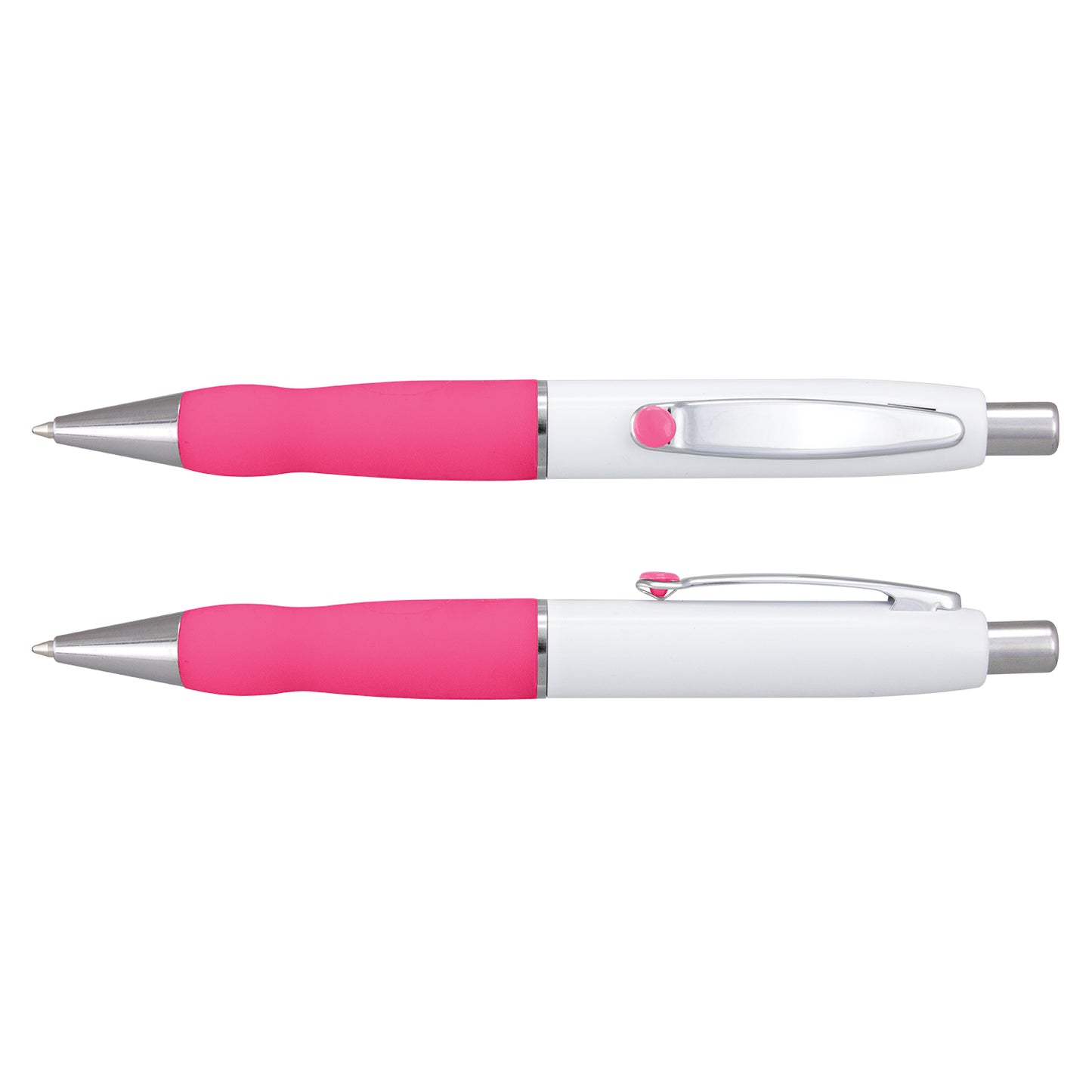 Turbo White Barrel Pen