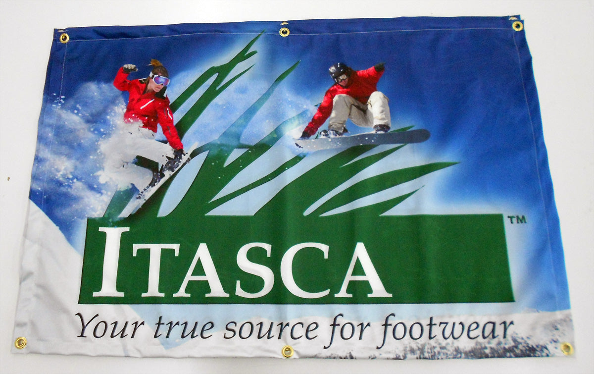Double Sided Fabric Banner