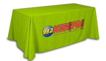 Fabric Table Cover - 8ft
