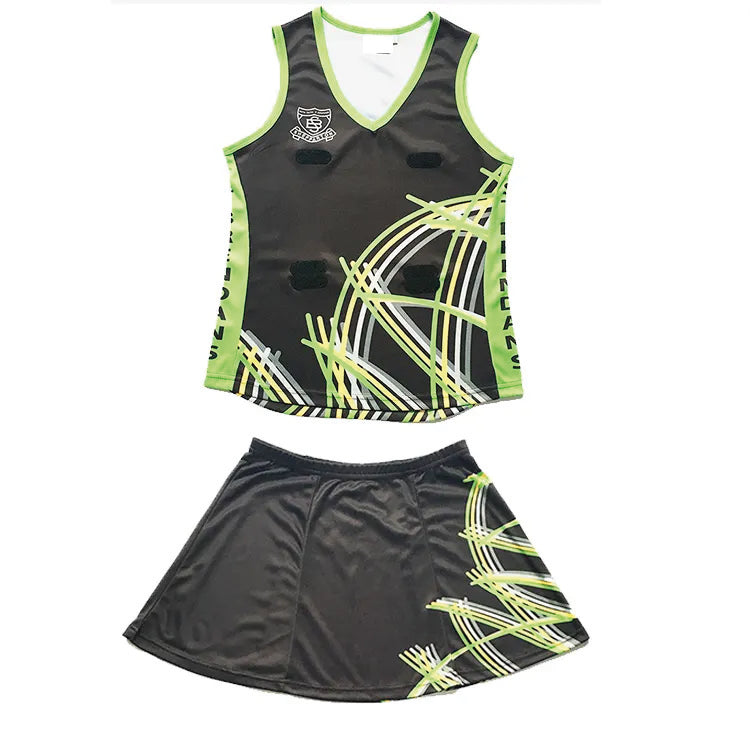 Girls Netball Top & Skirt